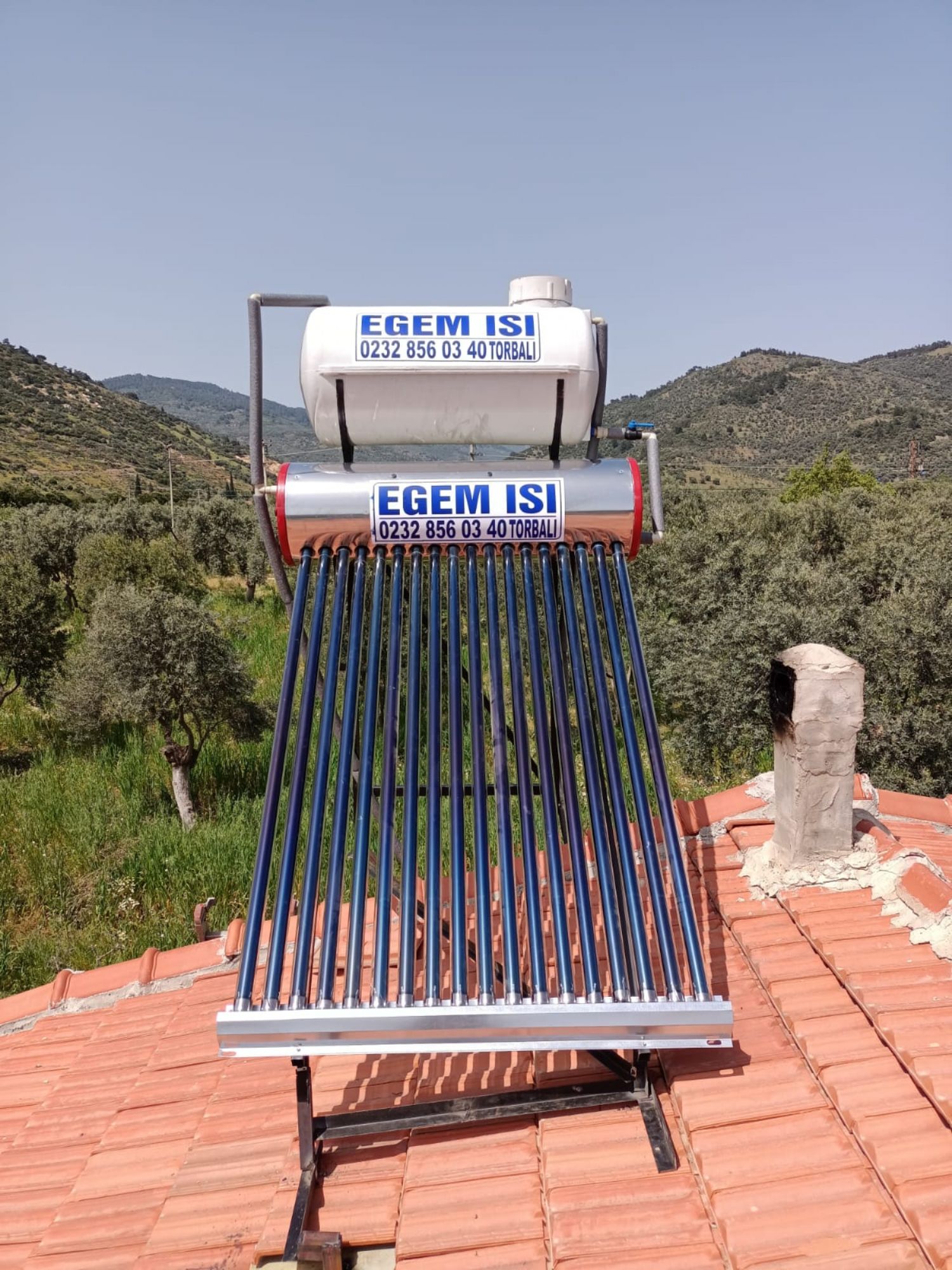 18'li Vakum Tüplü Güneş Enerjisi